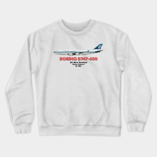 Boeing B747-400 - Air New Zealand "Retro Colours" Crewneck Sweatshirt